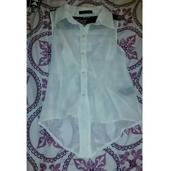 White Collar blouse