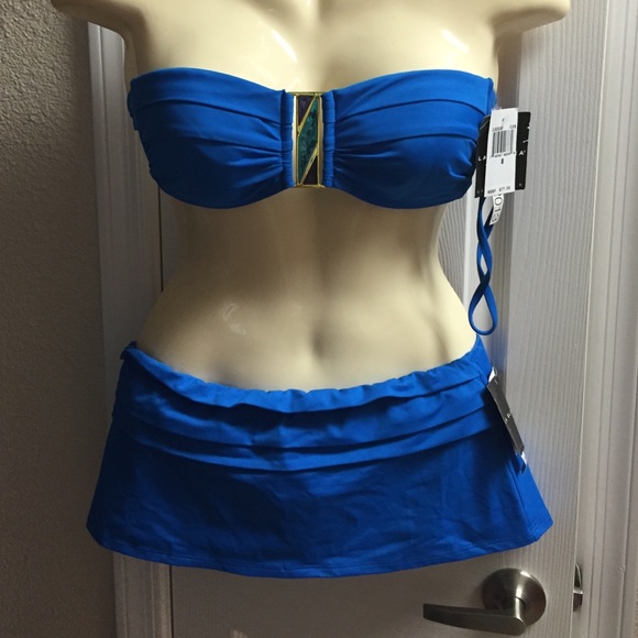 La Blanca two piece swimsuit sz8