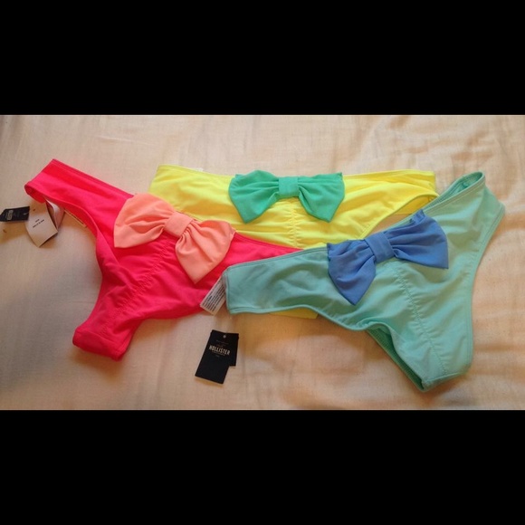 CHEEKY BOW SWIMSUIT BOTTOMS