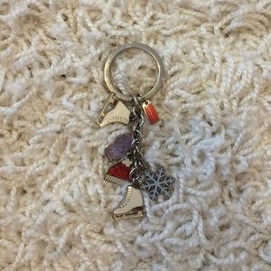 Authentic Coach Winter key ring/charm