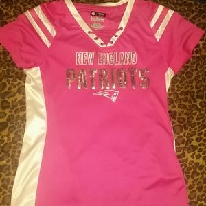 New England Patriots Sequined Jersey Shirt!