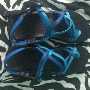 Blue Chaco Yampa Sandals!