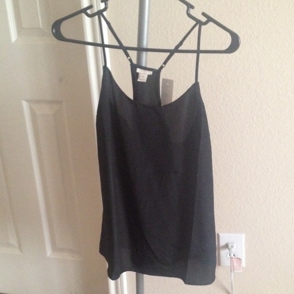 J. Crew Tops - J. Crew black racer back tank
