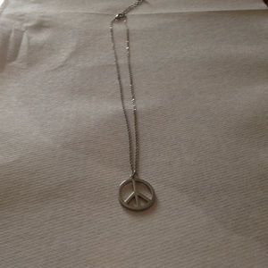 A peace necklace