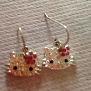 Hello kitty earrings