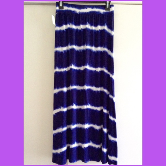 Charter Club Dresses & Skirts - Tie dye Maxi skirt NWT😊💕SALE BUNDLE ONLY🎀🎀