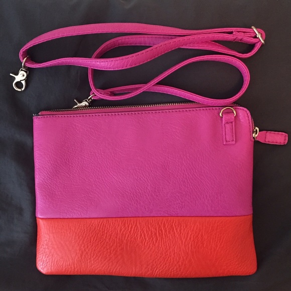 Color Block Crossbody / Clutch