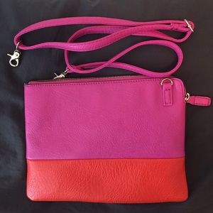 Color Block Crossbody / Clutch