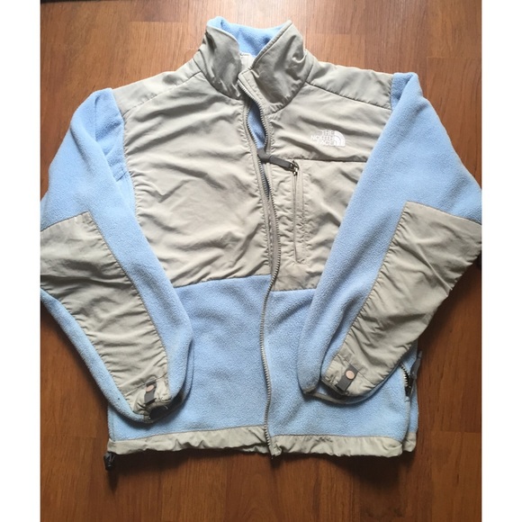 Baby Blue Northface Jacket