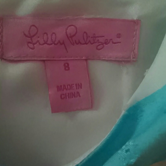 SOLD*NWOT Lilly Pulitzer Dress in Tossing the Line - Picture 4 of 4