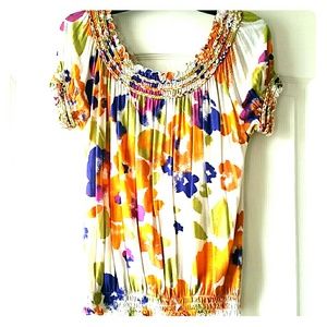 American Rag Fun floral top