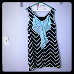 Chevron print dress