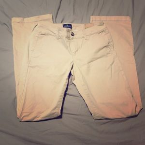 American eagle kick boot khakis