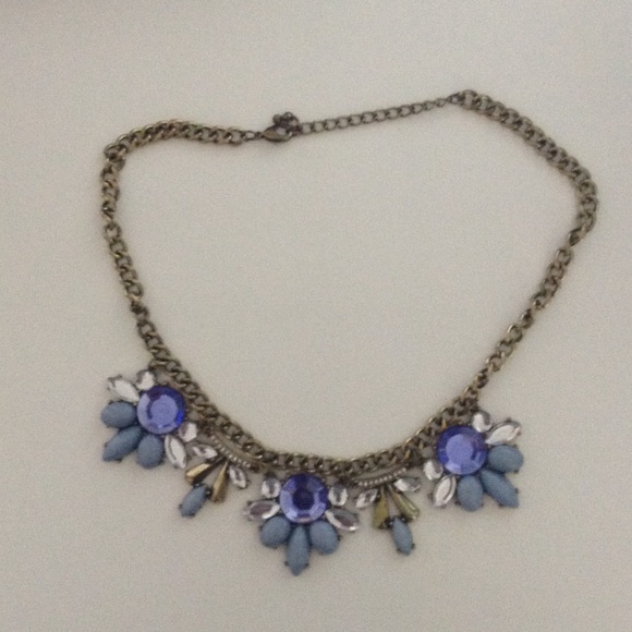 Beautiful Blue Statement Necklace