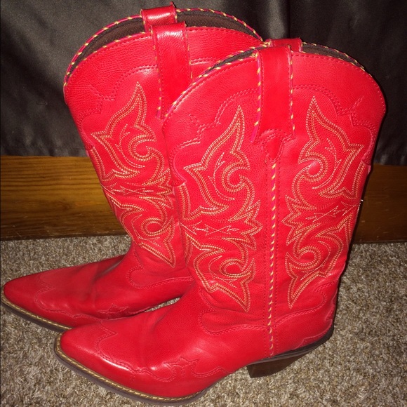 Durango red boots
