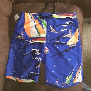 RALPH LAUREN RLX SWIM TRUNKS SIZE MEN 32