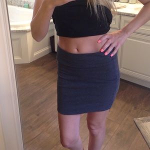 Grey skirt