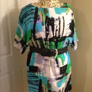 Paint Style Casual Dress