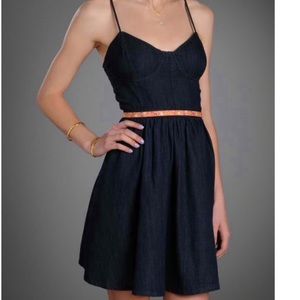 Free people denim chambray dress LIKE NEW!