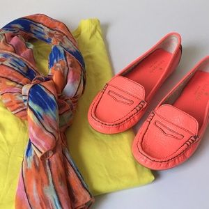 NWOT Kate Spade Cute Leather Drivers