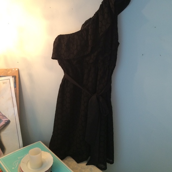 One Shoulder MM Couture by Miss Me Lace dress