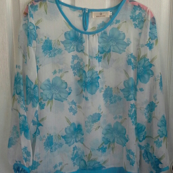 Flower Print Blouse