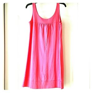 Hot pink casual daytime dress
