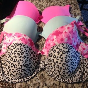 Victoria's Secret (Pink) Push-Up Bras