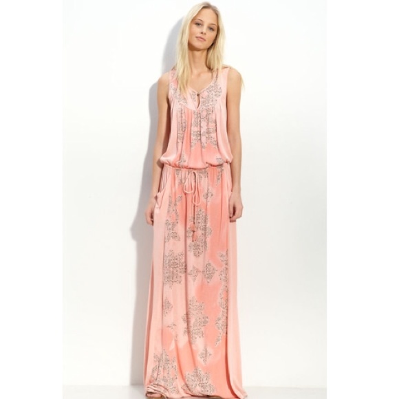 Juicy couture yellow maxi dress (see pictures)