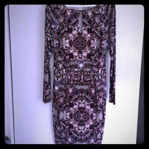 J-Lo Snakeprint Bodycon dress