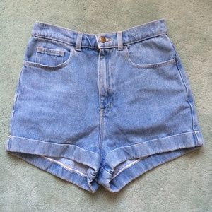 Vintage high-waisted shorts
