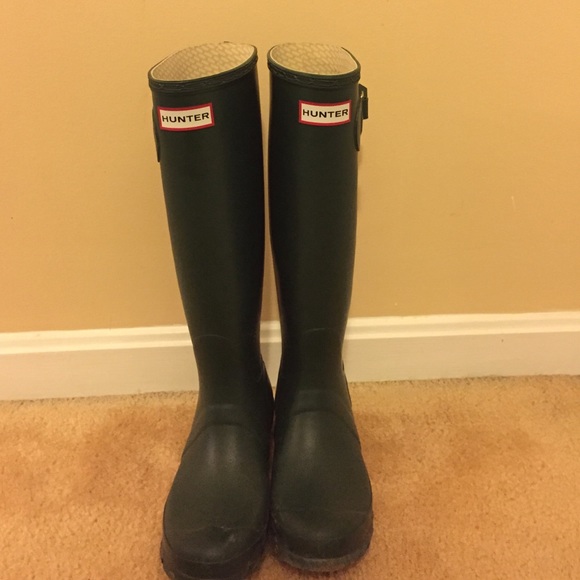 Green Hunter rainboots