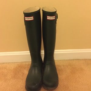 Green Hunter rainboots