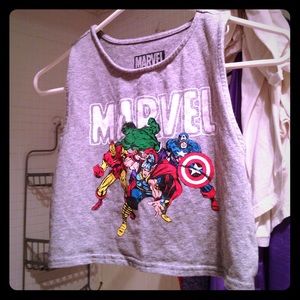 Marvel crop tank