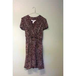 Max Studios Brown Patterned Dress