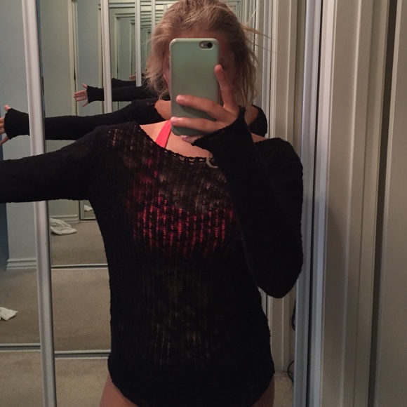 Black sweater