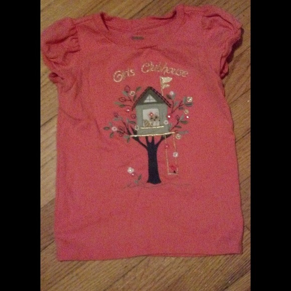 Gymboree girls club house shirt