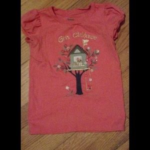 Gymboree girls club house shirt