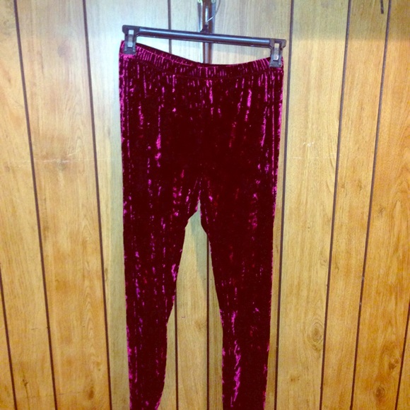 Crushed Velvet Leggings