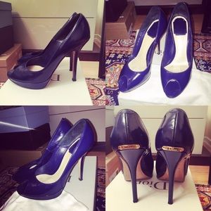 Christian Dior Pip Toe Pumps
