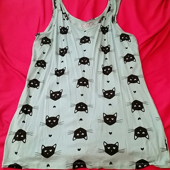 Kitty cat tank top