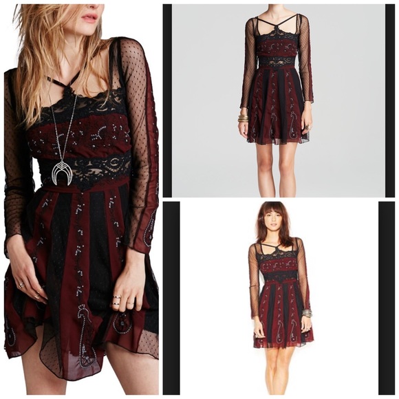 FREE PEOPLE Vintage Style Dress NWT LAST ONE! Prom - Picture 4 of 4