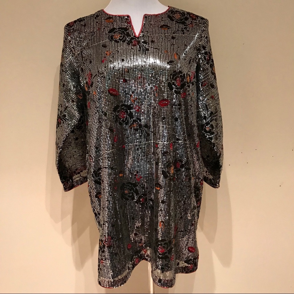 🆕 Tunic Sequins Top