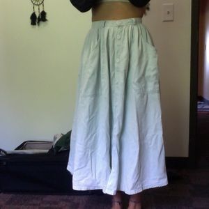 American Apparel button down maxi skirt