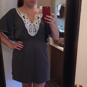 Adorable Grey Summer dress.