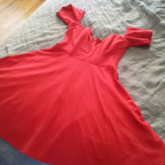 Cute club mini flare dress
