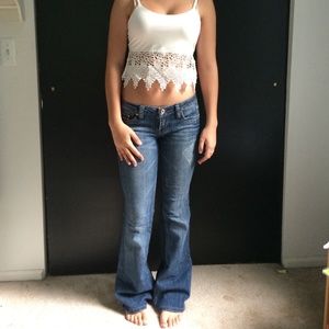 Bell bottom jeans size 3L (long)