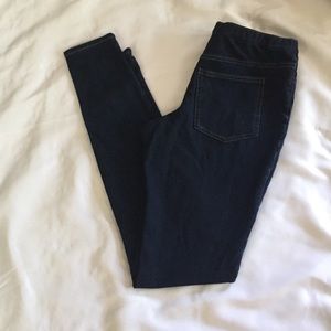 Dark blue jeggings