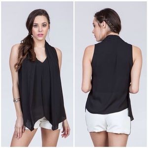 Plaza Top in Black