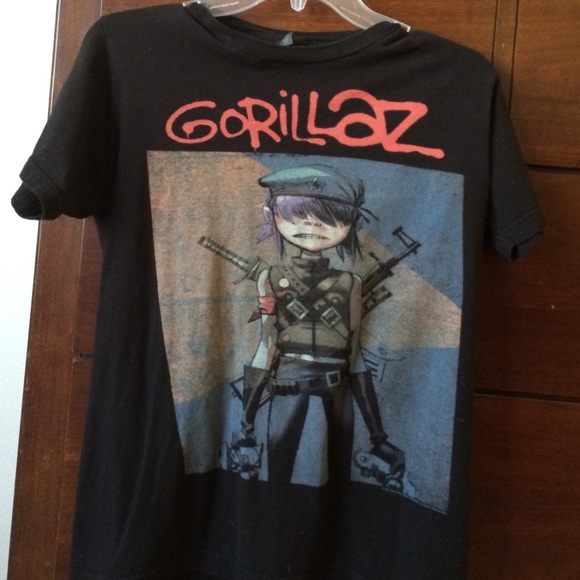 Gorillaz band t shirt from hot topic